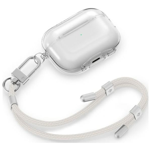 Spigen Universal Strap Set Crossbody &   Wrist zestaw smyczy do telefonu biały/pearl white AFA08365