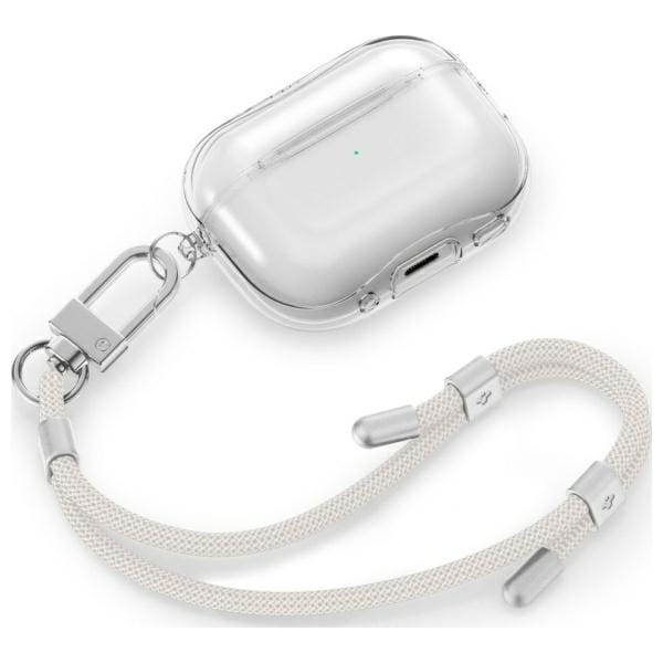 Spigen Universal Strap Set Crossbody &    Wrist zestaw smyczy do telefonu biały/pearl white AFA08365