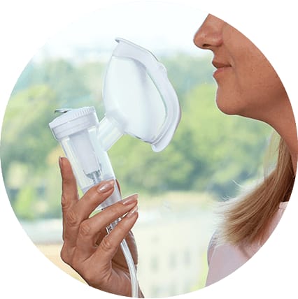 FLAEM KOALA Inhalator dziecięcy z nebulizatorem RF7, 3 maski, certyfikat TÜV