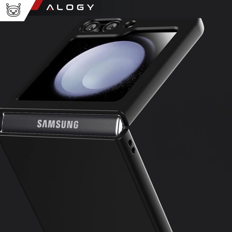 Etui do Samsung Galaxy Z Flip 6 Alogy Thin Case obudowa na telefon ochronne matowe czarne