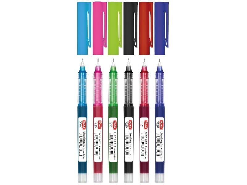 Cienkopisy kapilarne 0,5mm 6 kolorów TO-347 TOMA