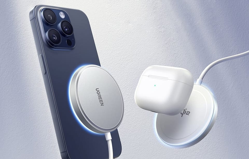 Bezprzewodowa ładowarka Qi2 Ugreen W703 z MagSafe 15W (dla urządzeń iOS)