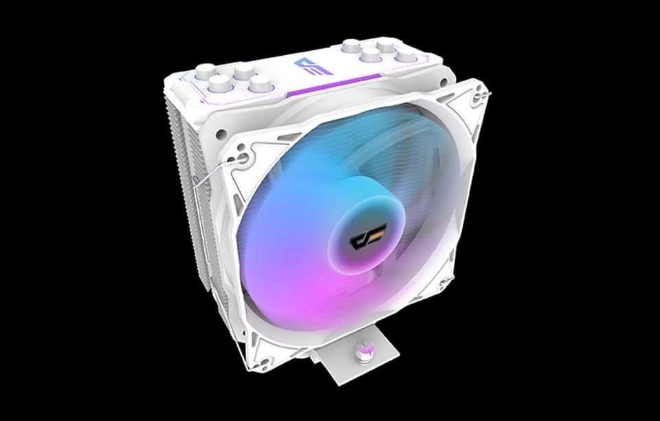 Chłodzenie aktywne do procesora Darkflash Z4 PRO MIST (biały)