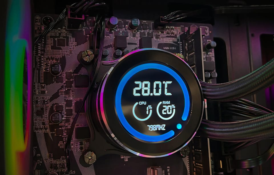 Chłodzenie wodne do procesora Darkflash DN-D240 (czarny)