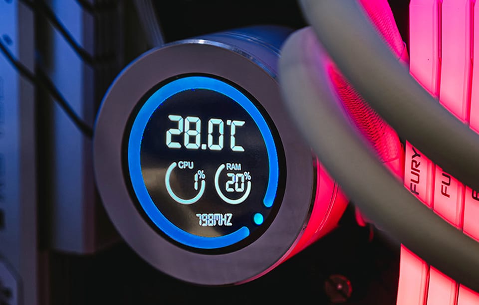Chłodzenie wodne do procesora Darkflash DN-D360 (biały)