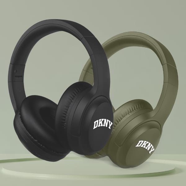 DKNY słuchawki nauszne Bluetooth          DKBH3DNYAK czarny/black Arch Logo