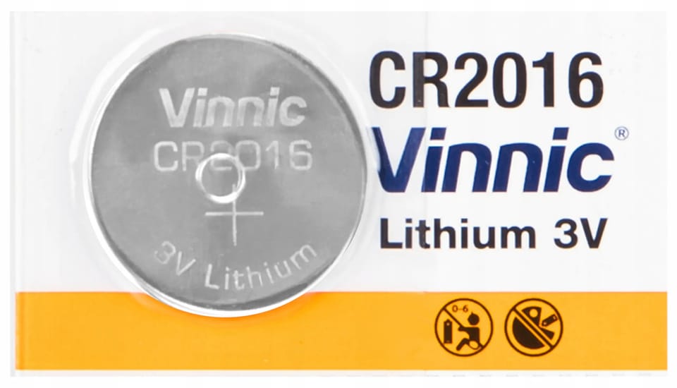 Bateria litowa 3V CR2016 Vinnic