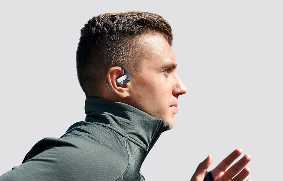 Słuchawki bezprzewodowe Soundpeats HearFit (czarne)