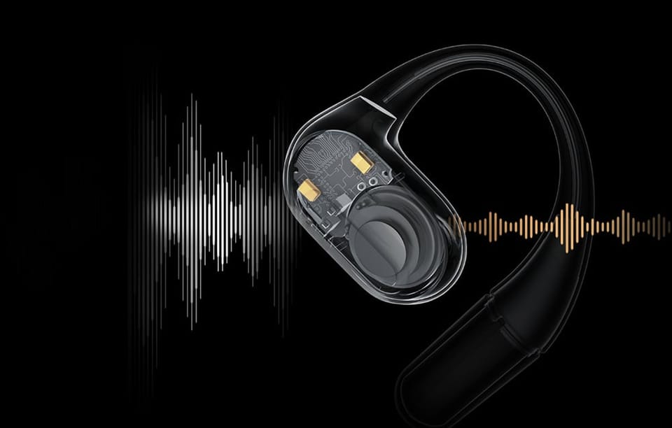 Słuchawki bezprzewodowe Soundpeats HearFit (czarne)
