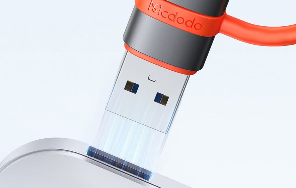 Adapter USB-C do USB-A McDodo OT-3800 (czarny)