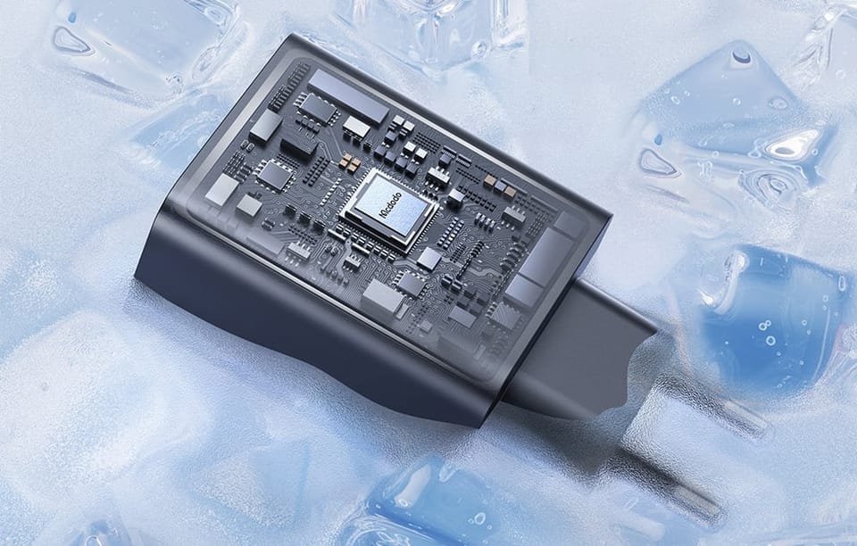 Ładowarka 2w1 USB-C+A McDodo CH-3700 30W, czarna
