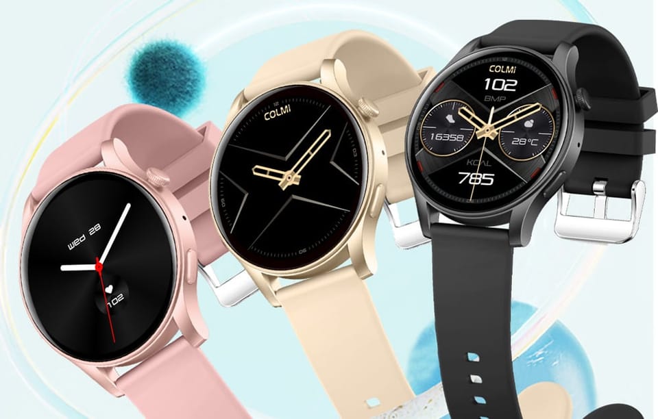 Smartwatch Colmi V73 (złoty)