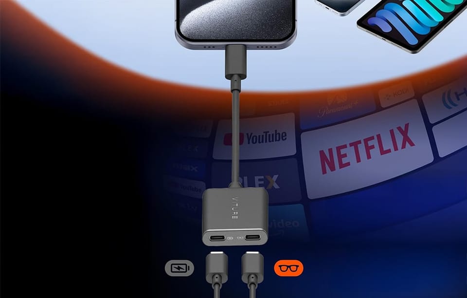 Adapter do ładowania Viture Pro USB-C XR for iPhone