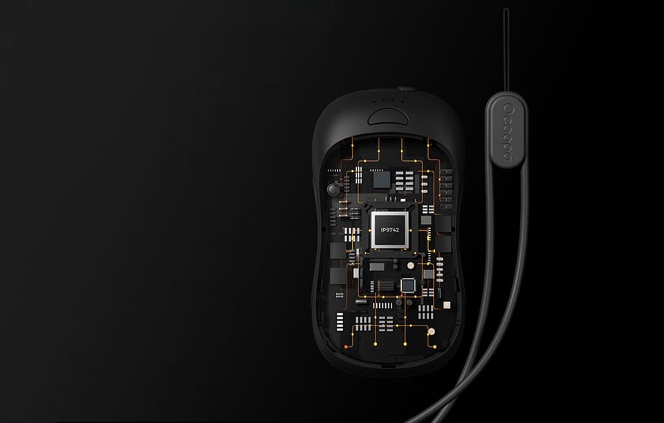 Ogrzewacz do Rąk z Funkcją Powerbanku Ocoopa UT3 Pro 2x5000 mAh USB-C Pomarańczowo-Czarny