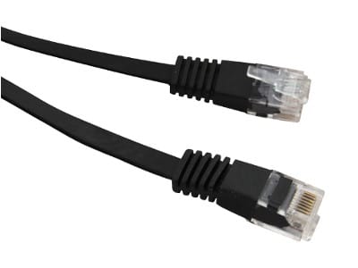 Patchcord UTP Lanberg PCU5-10CC-0200-BK (RJ45 - RJ45 ; 2m; UTP; kat. 5e; kolor czarny)