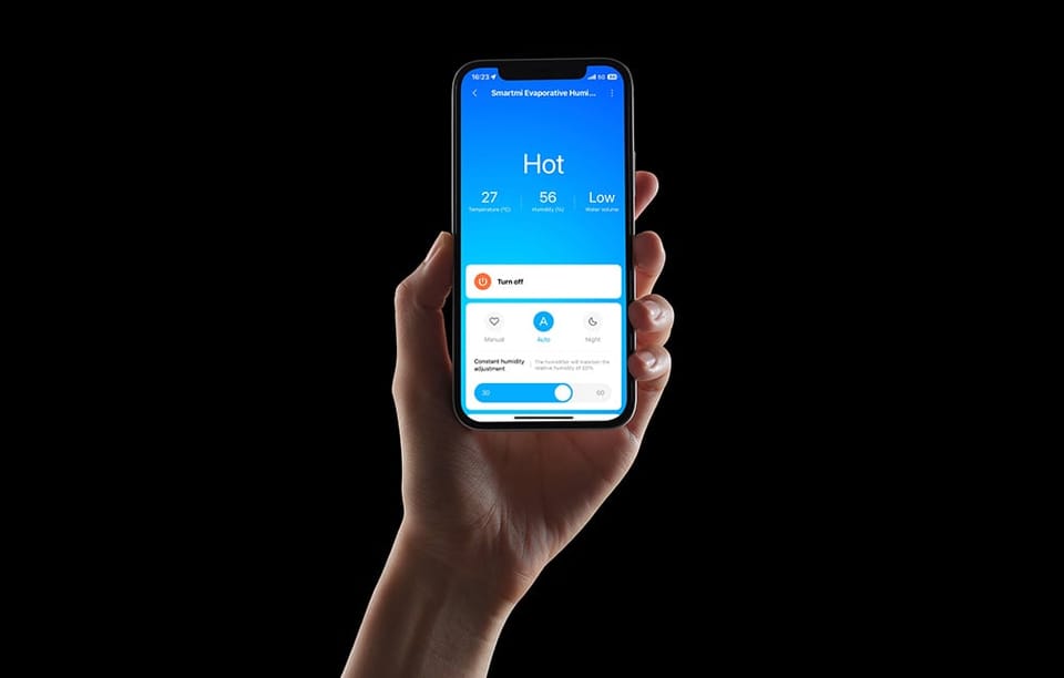 Inteligentny nawilżacz ewaporacyjny Smartmi Evaporative Humidifier 3 Lite