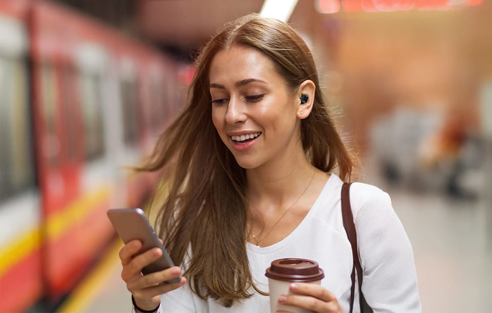 Słuchawki bezprzewodowe TWS Vention NBLW0 Earbuds T12 (Białe)