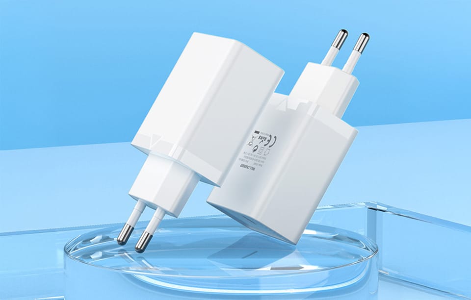 Ładowarka sieciowa Vention FAIW0-EU USB-C 30W (biała)