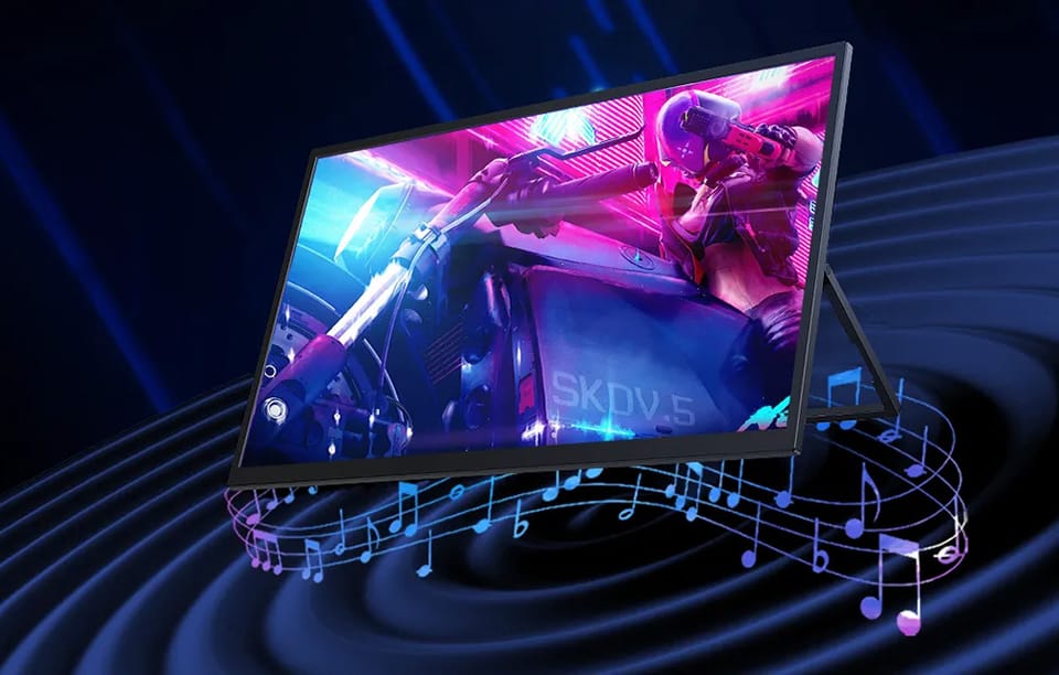 Przenośny monitor Uperfect UXbox E4 M185T08 18'' 1920x1080 120Hz