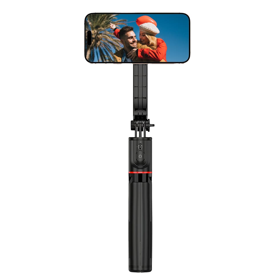 Selfie stick kijek Statyw Tripod uchwyt magnetyczny do telefonu zdjęć + Pilot Bluetooth Yesido SF19 Magnetic czarny