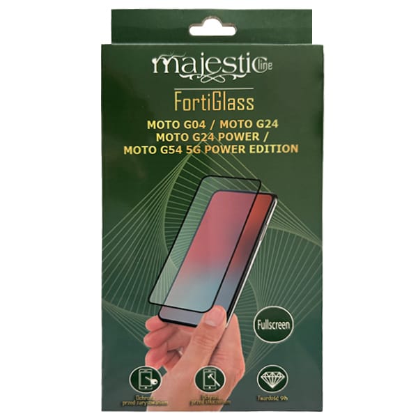 MajesticLine Szkło Hartowane Moto G04    /G24/G24 Power box