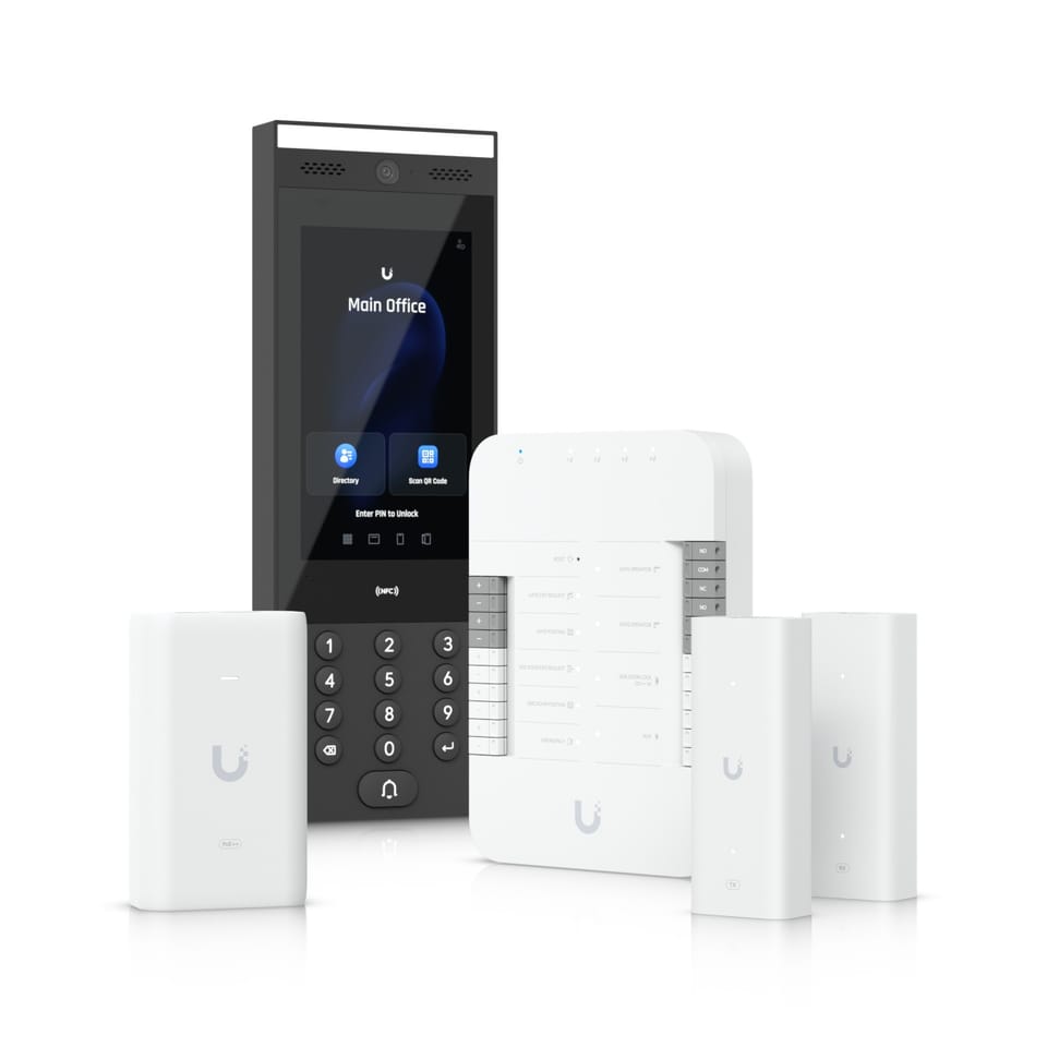 UBIQUITI UA-SK-GATE-EU STARTER KIT, GATE HUB, INTERCOM, POE++ ADAPTER ...