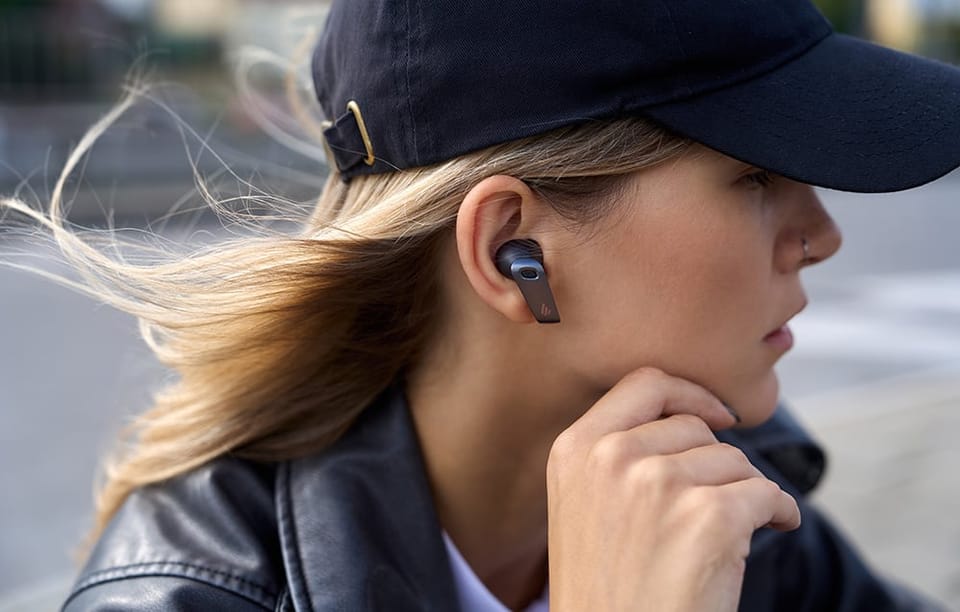 Słuchawki TWS Edifier NeoBuds Plus ANC Czarny Bluetooth 5.4 Hi-Res Audio