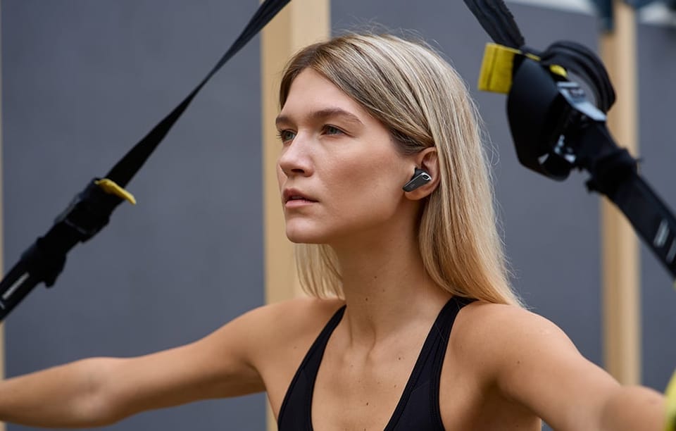 Słuchawki TWS Edifier NeoBuds Plus ANC Czarny Bluetooth 5.4 Hi-Res Audio