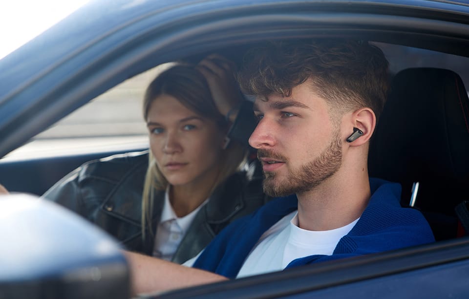 Słuchawki TWS Edifier NeoBuds Plus ANC Czarny Bluetooth 5.4 Hi-Res Audio