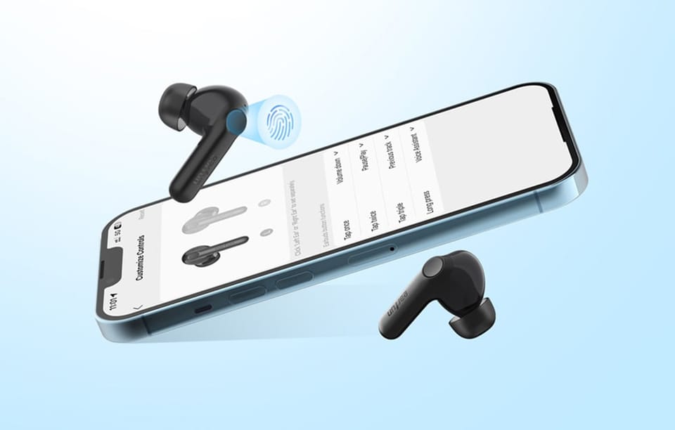 Słuchawki TWS EarFun Air Life Czarne