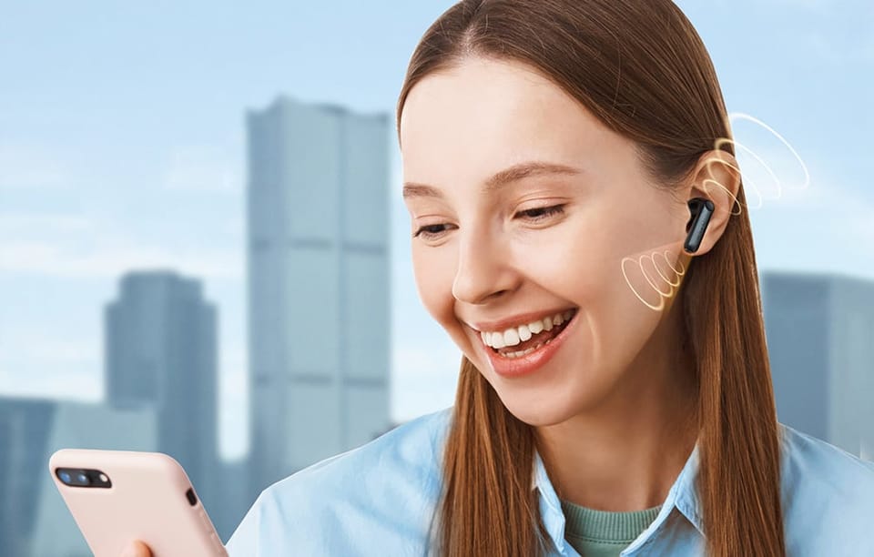 Słuchawki TWS EarFun Air Life Białe