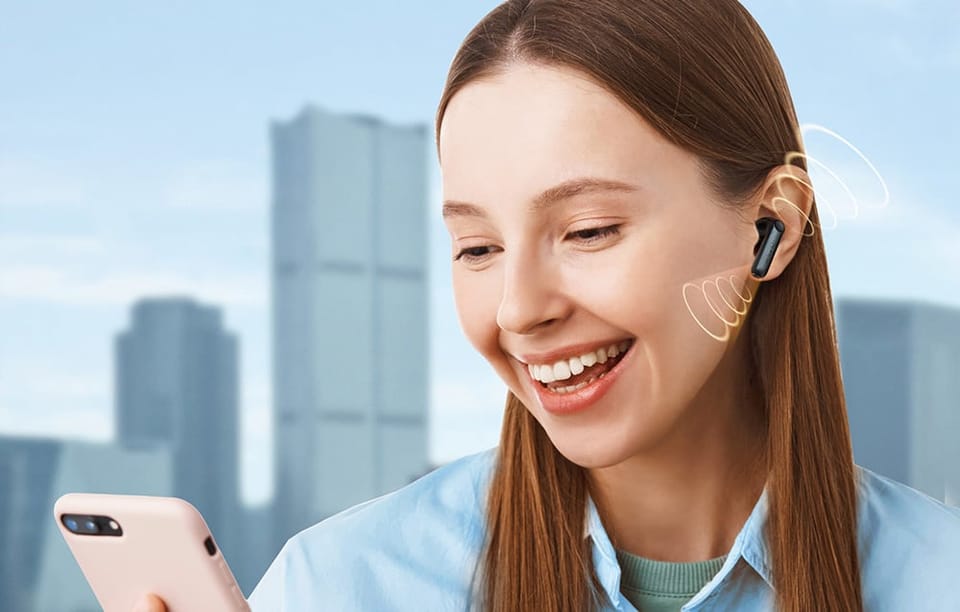 Słuchawki TWS EarFun Air Life Fioletowe