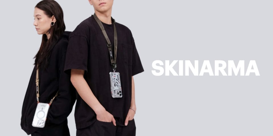Etui Skinarma Saido do AirPods Pro 2     czerwony