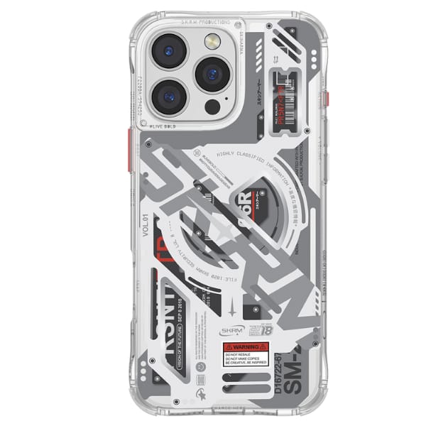 Skinarma etui Ekho iPhone 16 Pro Max     6.9" Magnetic Charging przezroczysty/clear