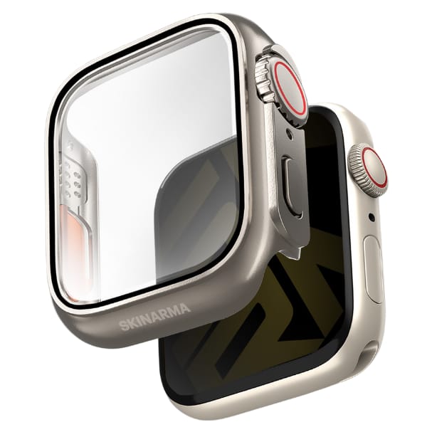 Skinarma etui Gado Pro Apple Watch 41mm   titanium