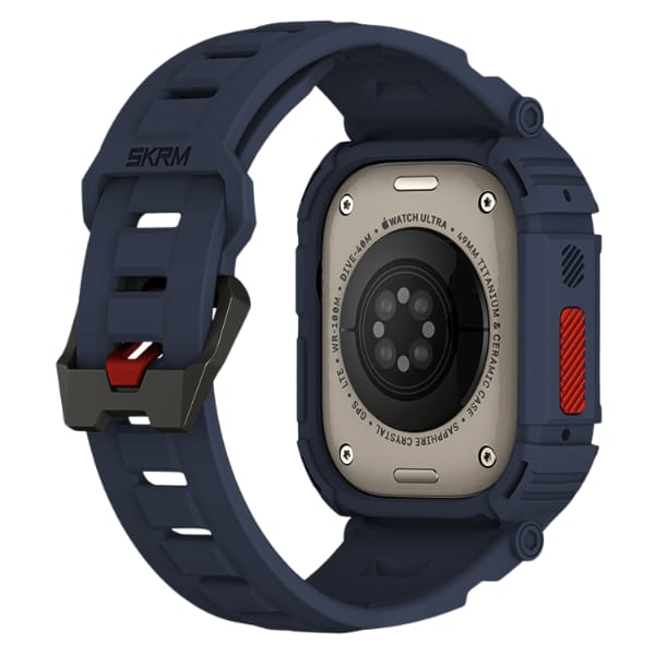 Skinarma pasek+etui Mecha 2in1 Apple     Watch 49mm granatowy/navy