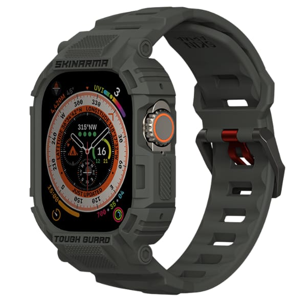 Skinarma pasek+etui Mecha 2in1 Apple     Watch 49mm oliwkowy/olive