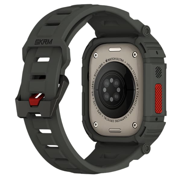 Skinarma pasek+etui Mecha 2in1 Apple     Watch 49mm oliwkowy/olive