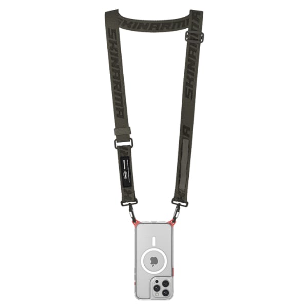 Skinarma Scout XE uniwersalna smycz do   telefonu oliwkowy/olive