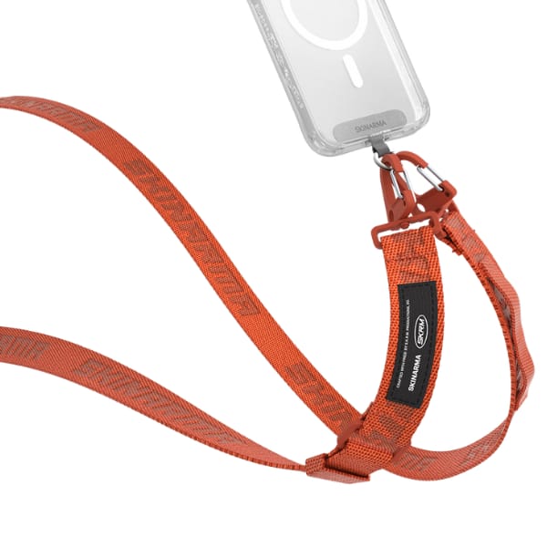 Skinarma Scout XE uniwersalna smycz do   telefonu pomarańczowy/orange