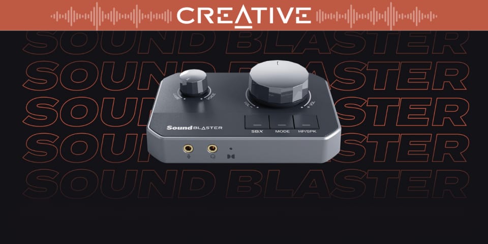 Creative Zewnętrzna karta dźwiękowa      z funkcją miksowania Sound Blaster G8 2x USB-C