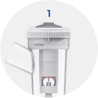 FLAEM 4NEB Inhalator pneumatyczno-tłokowy z regulacją cząsteczek, nebulizator RF9