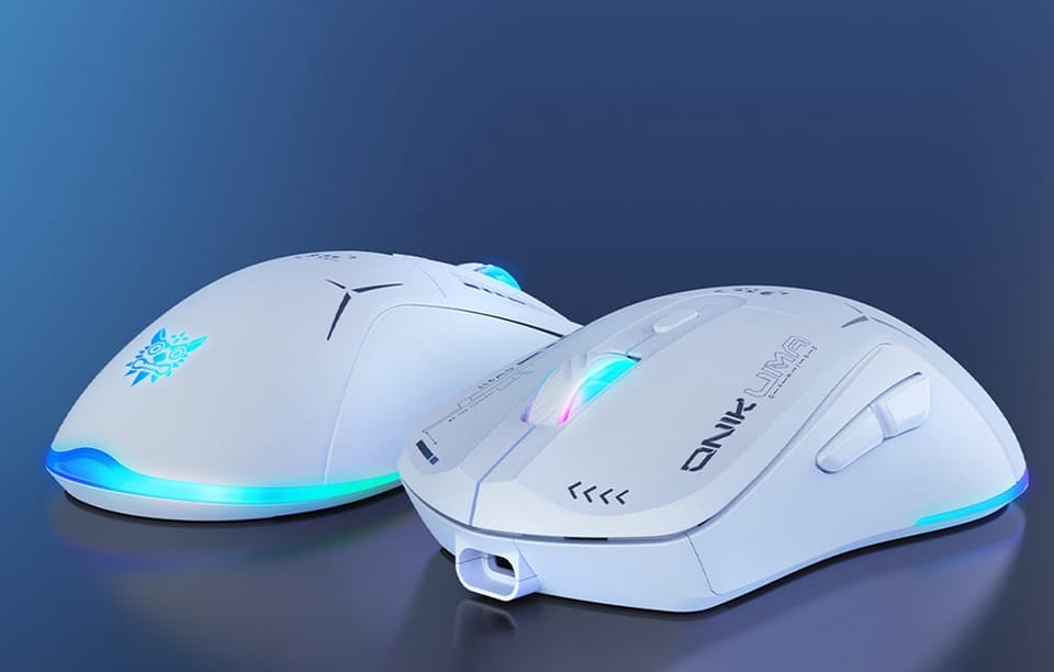 Mysz gamingowa Onikuma CW917 (biała)