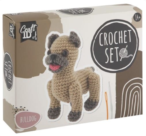 Zestaw do szydełkowania BULDOG 9,5x15,5x16cm CR1714/GE GRAFIX