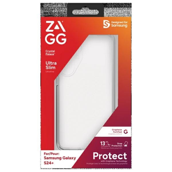 Etui ZAGG Crystal Palace do Samsung      Galaxy S24+ przezroczysty/clear