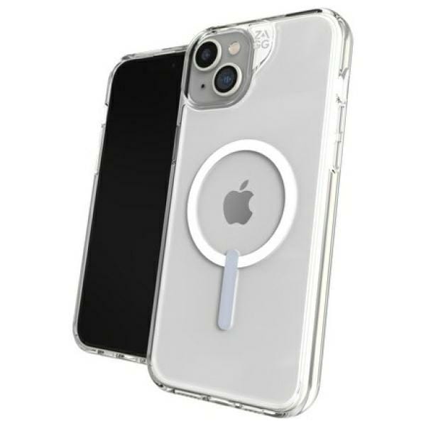 ZAGG Crystal Palace Snap - obudowa ochronna do iPhone 14 Plus/15 Plus kompatybilna z MagSafe (clear)