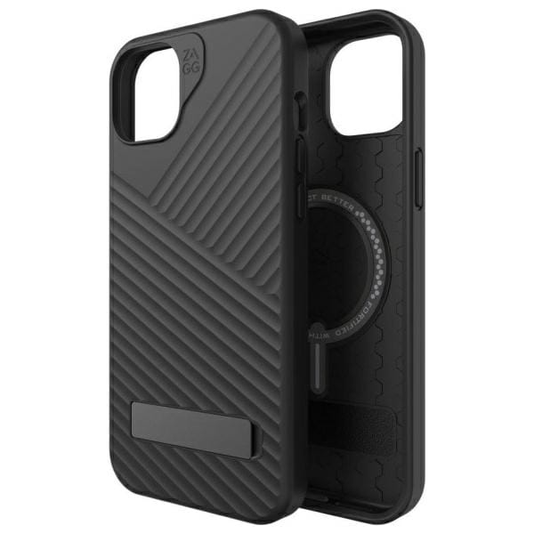 Etui ZAGG Denali Snap Kickstand do       iPhone 14 Plus / 15 Plus czarny/black