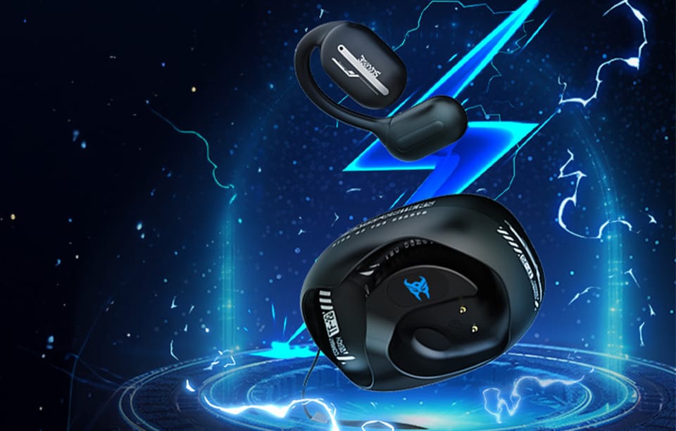 Słuchawki TWS Transformers TF-T20 Bluetooth 5.4, 16.2mm, IPX5, 60h Czarne