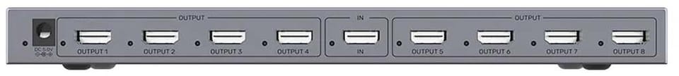 Unitek Rozgałęźnik sygnału HDMI 1 IN-8 OUT 4K