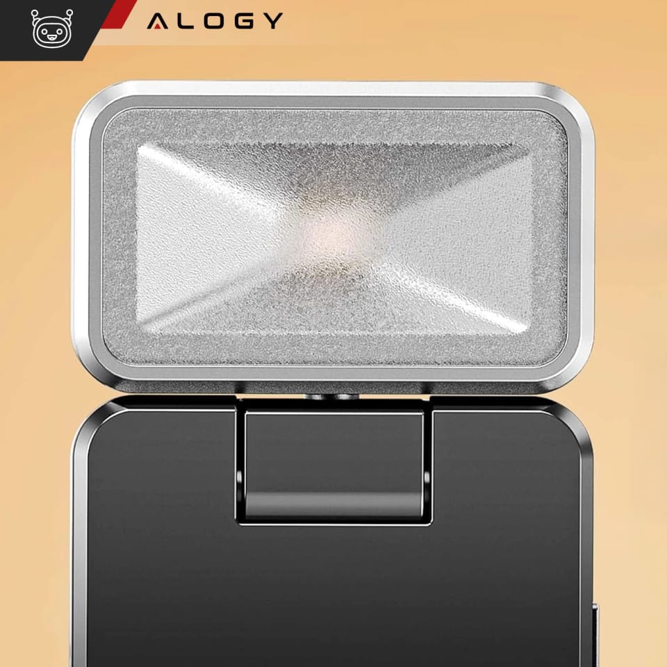 Lampka LED do czytania Alogy Clip Lamp Lampa z klipsem do książki na książkę 15 trybów akumulator Szara